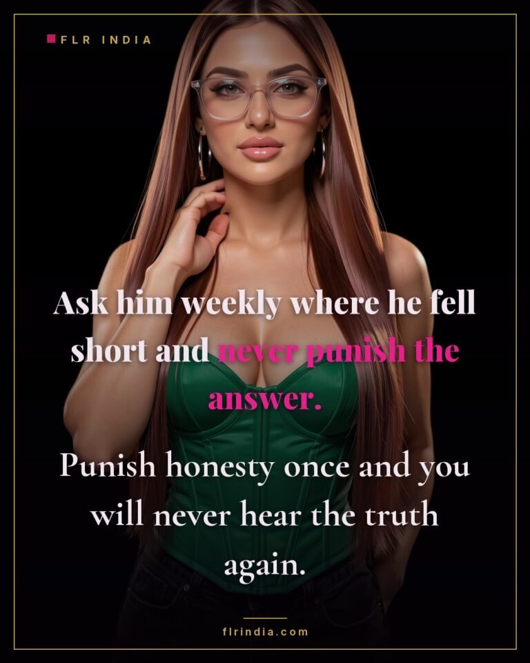 FLR tips caption: honesty must be safe or reporting stops.