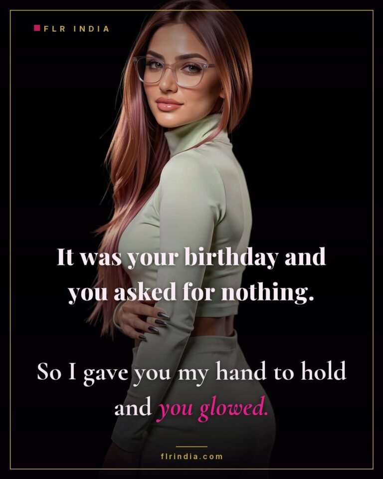 Good boy caption: a denied husband asks for nothing on his birthday.