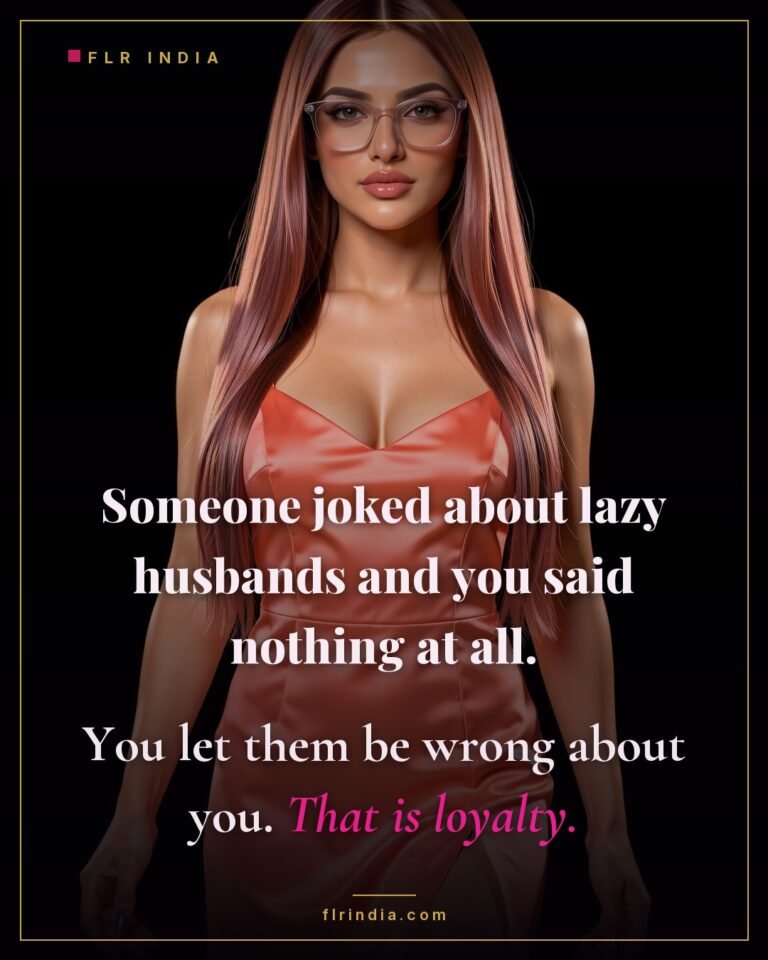 Good boy caption: a locked husband keeps his wife's secret and lets people misjudge him.