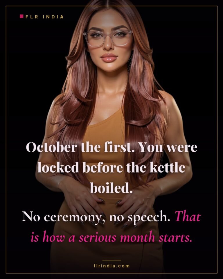 Locktober caption: the challenge begins with no ceremony on October the first.