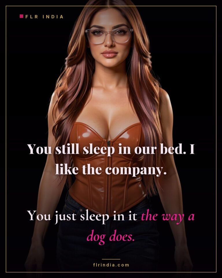 Pussy free caption: a cut off husband keeps his place in the bed and nothing else.