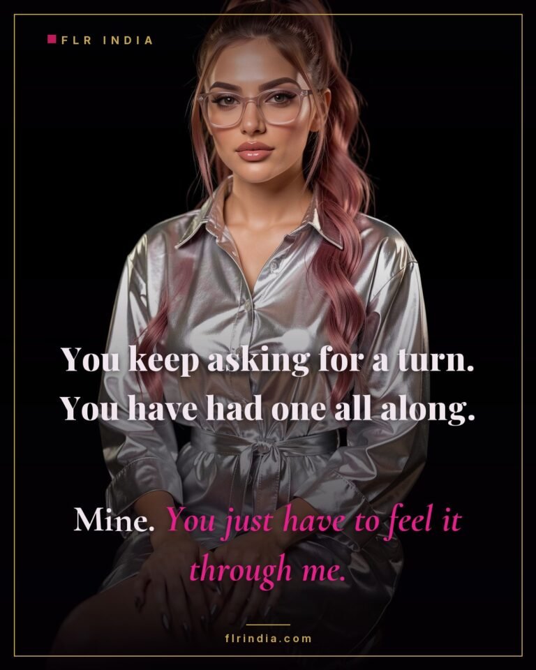 Tease and denial caption: a husband experiences pleasure only through his wife's.